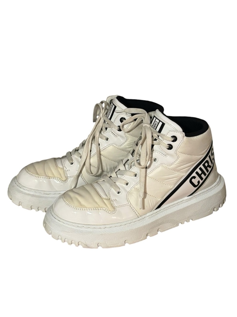 Christian Dior D-Player High Top Sneakers - Picture 4 of 11